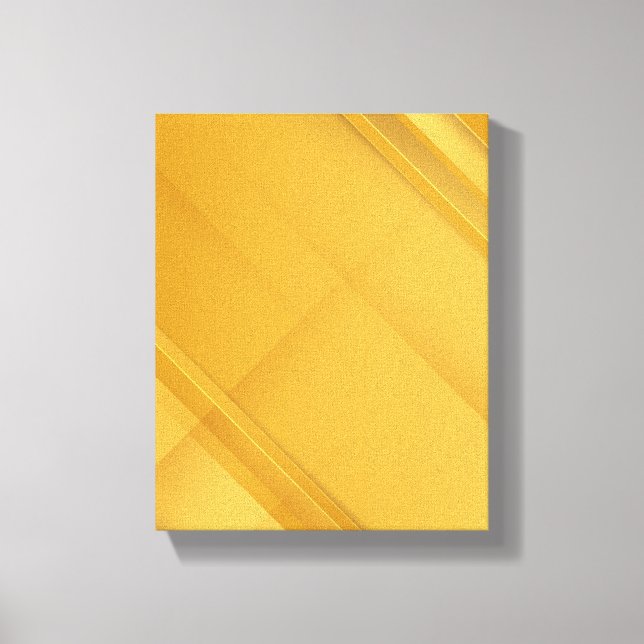 Abstract Gold Geometric Luxury Background Art Canvas Print (Front)