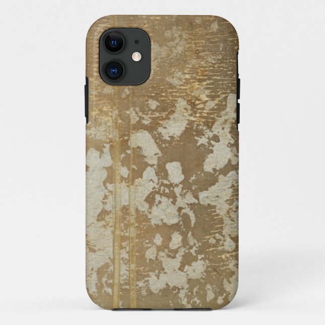Abstract Gold Painting with Silver Speckles Case-Mate iPhone Case (Back)