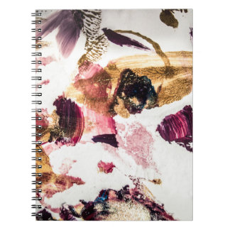 Abstract Gold Sparkles Creative Art Notebook