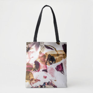 Abstract Gold Sparkles Creative Art Tote Bag