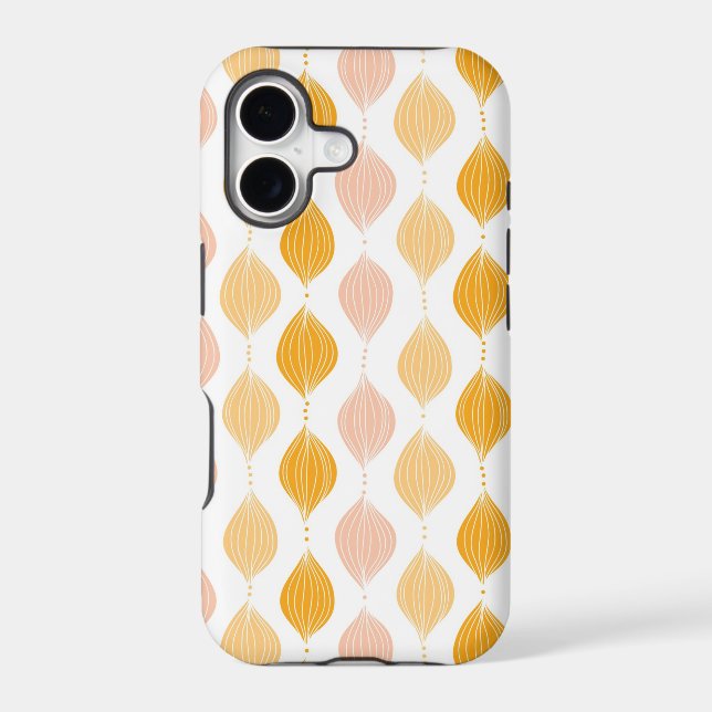 Abstract golden ogee pattern background (Back)