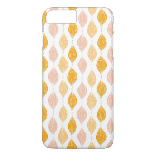 Abstract golden ogee pattern background iPhone 8 plus/7 plus case