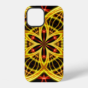 Abstract golden stage light. iPhone 12 case