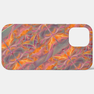 Abstract golden tamarin with crossed legs iPhone 12 pro max case