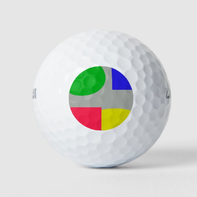 Abstract Golf Balls (Front)