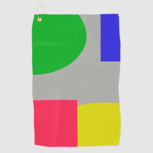 Abstract Golf Towel
