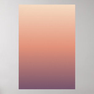 Abstract Gradient Aura Wall Art Poster