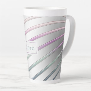 Abstract Gradient Lines Coffee Mug