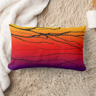 Abstract Gradient Lumbar Cushion