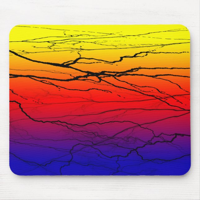 Abstract Gradient Mouse Mat (Front)