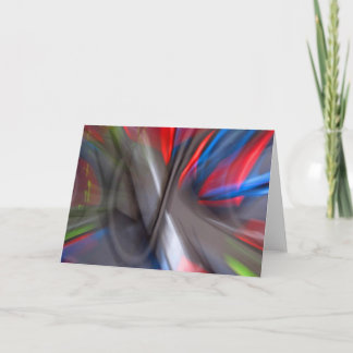 Abstract Graffiti Card