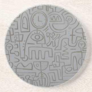 Abstract Graffiti Coaster