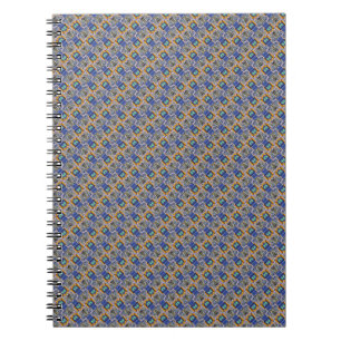 Abstract graffiti pattern notebook