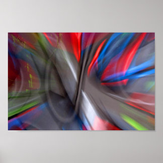 Abstract Graffiti Poster