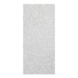 Abstract Graffiti Rack Card