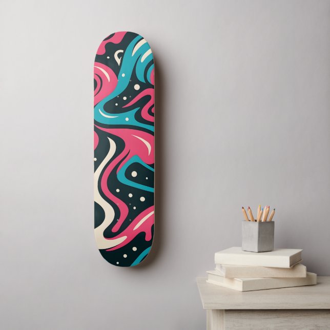 Abstract Graffiti Skateboard (Wall Art)