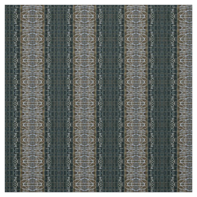 abstract graffiti stripes retro pattern fabric (Swatch)
