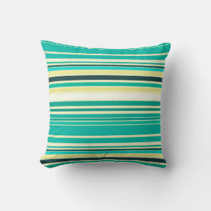 Abstract graphic design background stripes 3 cushion