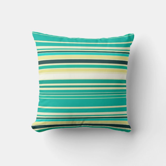 Abstract graphic design background stripes 3 cushion (Front)