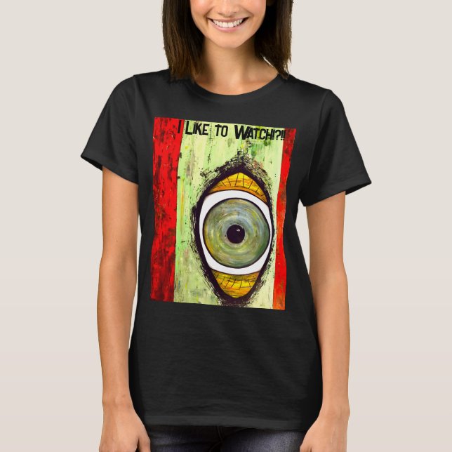 Abstract Graphic Eye T-Shirt (Front)