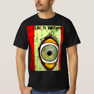 Abstract Graphic Eye T-Shirt