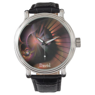 Abstract graphical watch