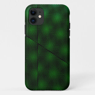 Abstract Green Background iPhone 11 Case