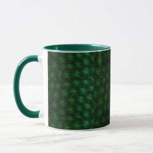 Abstract Green Background Mug