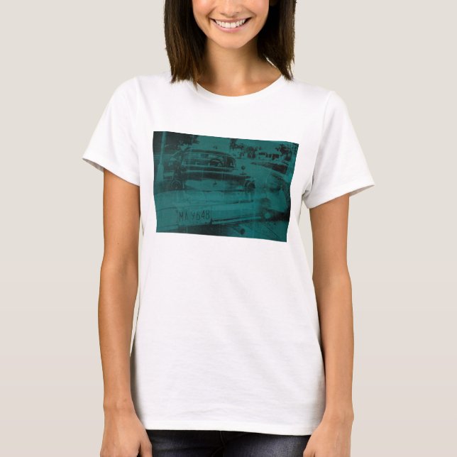 Abstract green car T-Shirt (Front)