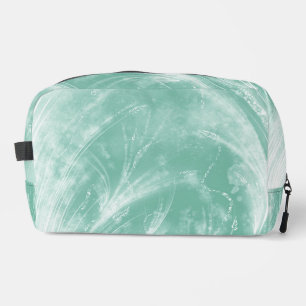 Abstract Green Dandelions & fireflies Dopp Kit