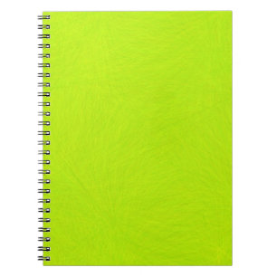 Abstract Green Lime Notebook