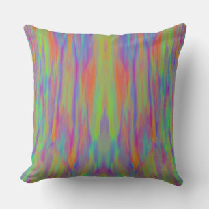 Abstract Green Natural Cushion