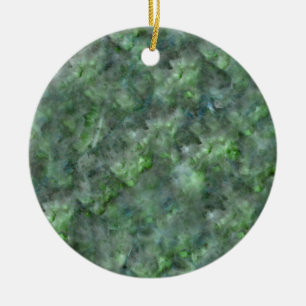 Abstract green quartz marble granite pattern   ceramic tree decoration