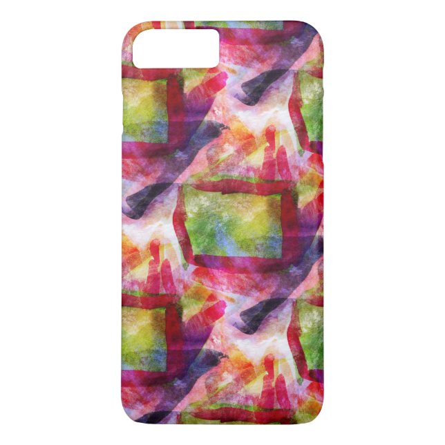 Abstract green, red wallpaper Case-Mate iPhone case (Back)
