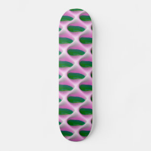 abstract green skateboard