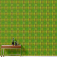Abstract Green Stem Stripes Harmony and Prosperity