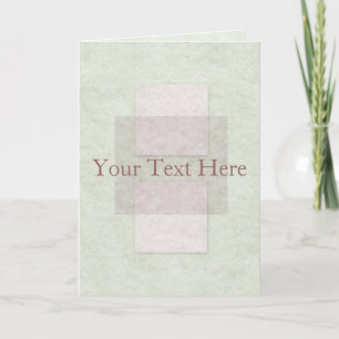 Abstract Greeting Card