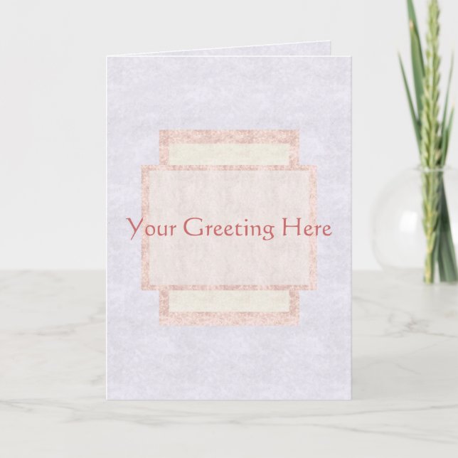 Abstract Greeting card (Front)