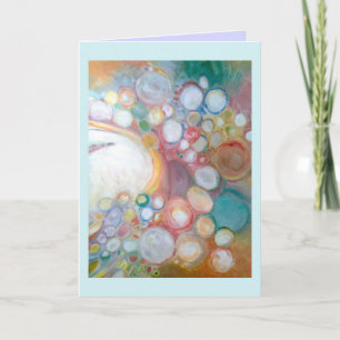 Abstract Greeting Card Add A Saying by Winona