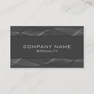 Abstract grey Business Cards