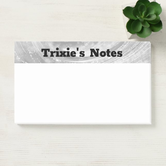 Abstract Grey Dandelions and fireflies  Post-it Notes (Office)