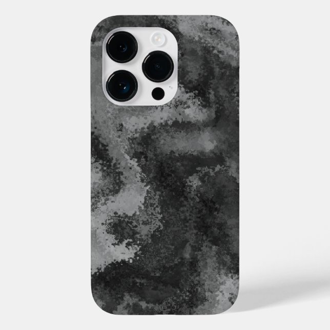 Abstract Grey Diffusion Case-Mate iPhone Case (Back)