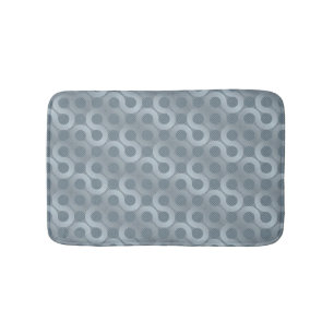 Abstract grey flow background bath mat