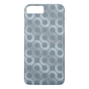 Abstract grey flow background iPhone 8 plus/7 plus case