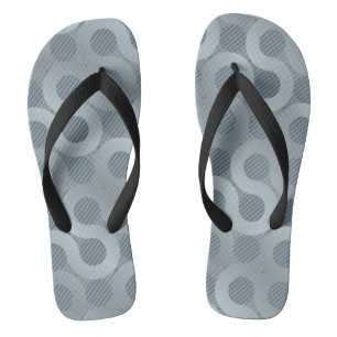 Abstract grey flow background flip flops