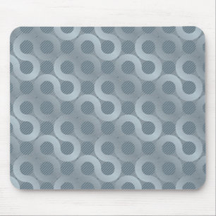 Abstract grey flow background mouse mat