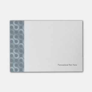 Abstract grey flow background post-it notes