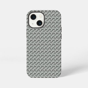 Abstract grey pattern iPhone 13 mini case