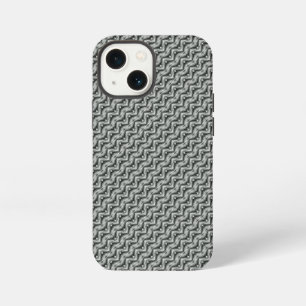 Abstract grey pattern iPhone 13 mini case