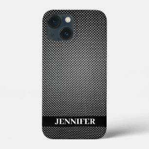 Abstract grid texture iPhone 13 mini case